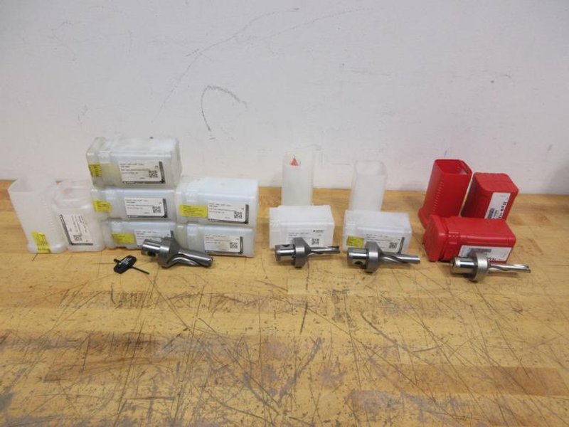 Komet ABS50 KUB Trigon Inserted Drill Bodies (9pcs) Small Diameters ***New In Package***- Auction Item