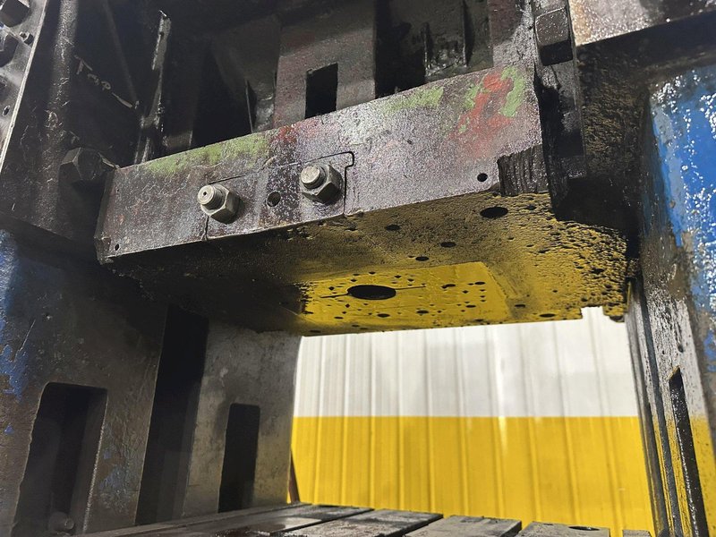 600 TON MINSTER MODEL #90-600 KNUCKLE JOINT PRESS 4.5&quot; STROKE: STOCK #23669