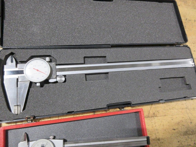 Vernier Calipers 0-6" and (1) 0-12", Various Brands- Auction Item