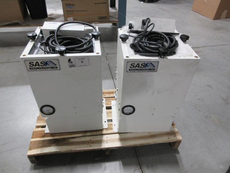 Sentry Air Systems Ss-300-Ws Benchtop Fume Extractor's (2)- Auction Item