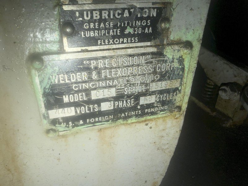 15 TON FLEXO-PRESS MODEL #C15 PRECISION PRESS: YOBRO #25226