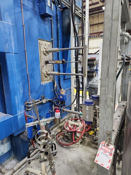 84&quot; TABLE STINGRAY MODEL #SR-8466 STAINLESS STEEL ROTARY TABLE PARTS WASHER, NEW IN 2017: STOCK #22182