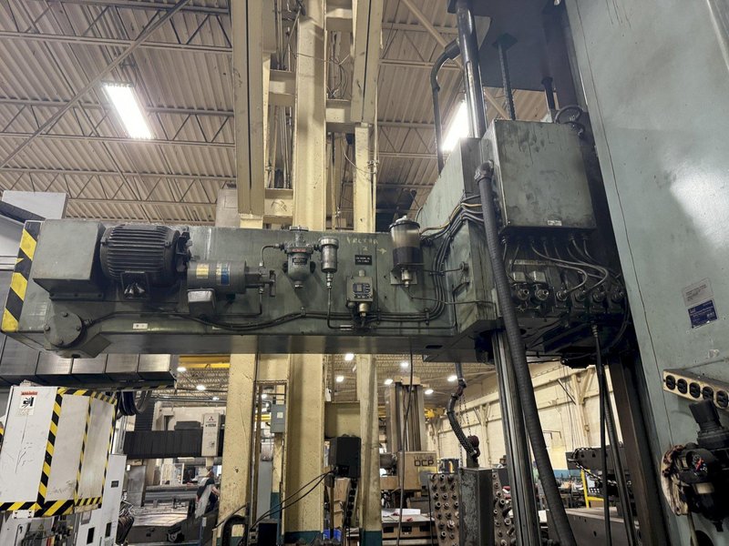 5&quot; SHIBAURA BFT-130PD TABLE TYPE HORIZONTAL BORING MILL. STOCK # 0131225