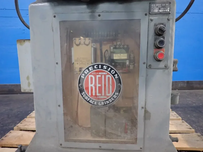 REID BROTHERS CO. 6" X 12" SURFACE GRINDER   -  618P