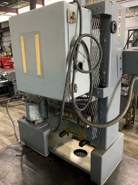 10 TON SUNNEN MODEL #BP HYDRAULIC H FRAME PRESS: STOCK #80914