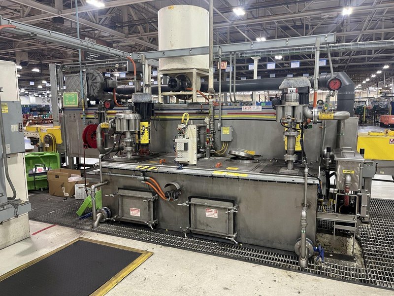 Midbrook/Hurricane Industrial Ultrasonic Cyclone Parts Washer
Ultrasonic wash - Rinse - Blow off - Vacuum dry