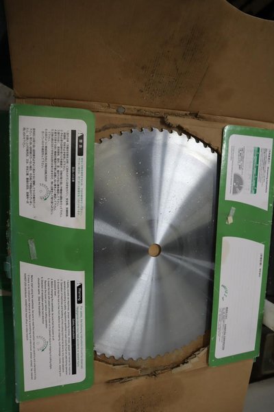PMI-455 Type A Automatic Circular Upacting Saw, ProFace Control, In-Feed Conveyor,  Powermatic Powertec Collectors- Auction Item