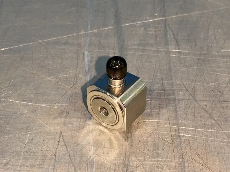 KISTLER 0-4500LBF RANGE PIEZOELECTRIC PRESS FORCE LOAD CELL  -  9313AA2
