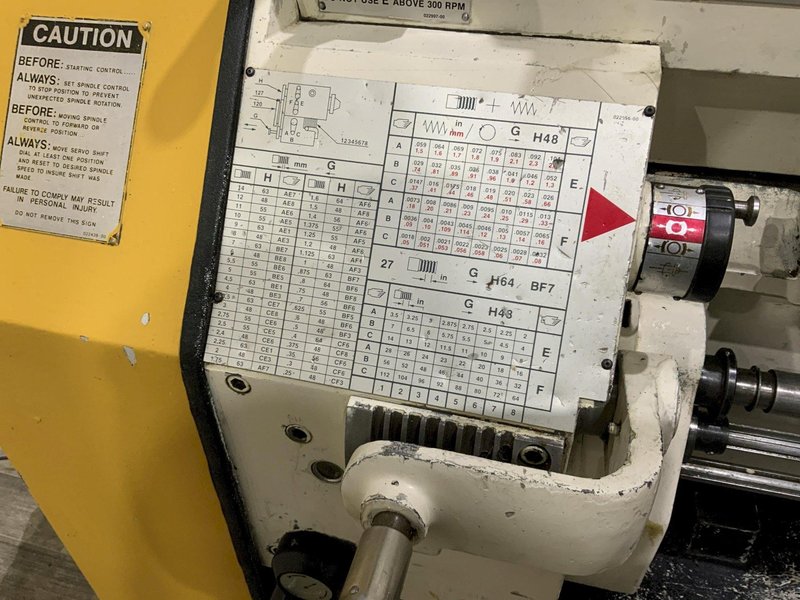 19" X 78" LEBLOND MAKINO ENGINE LATHE: STOCK #80968