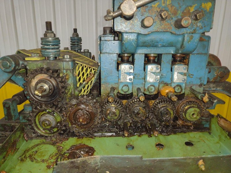 LITTELL 7 ROLL MOTORIZED COIL STRIP STRAIGHTENER: YOBRO #24606