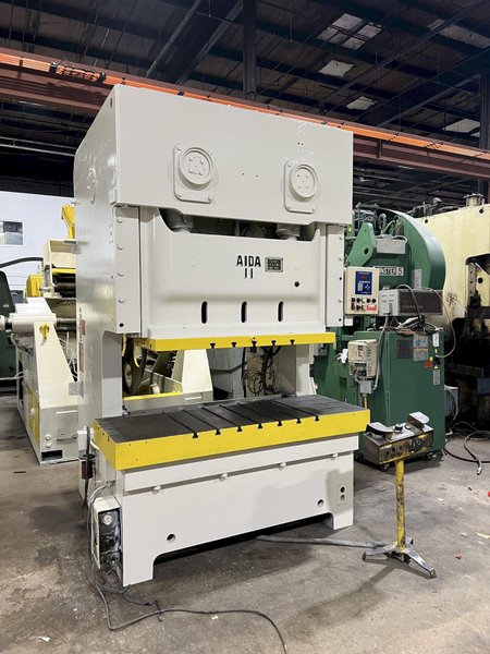 121 TON AIDA DOUBLE CRANK GAP FRAME PRESS
