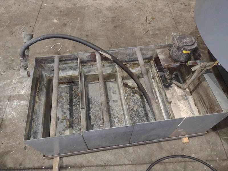 7.6 CU FT ALMCO MODEL #OR-9VLR ROTARY VIBRATORY FINISHER &amp; DEBURRER: YOBRO #25014