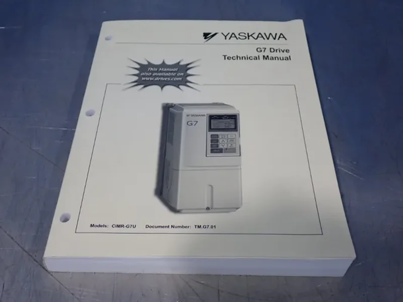 YASKAWA ELECTRIC SERVO DRIVE  -  CIMR-G7U45P5