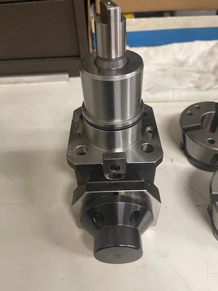 Eurotech TA-20-YS-640 Multi Axis CNC Lathe, 2021 – LNS Bar Feeder, Live Tooling, Fanuc Control