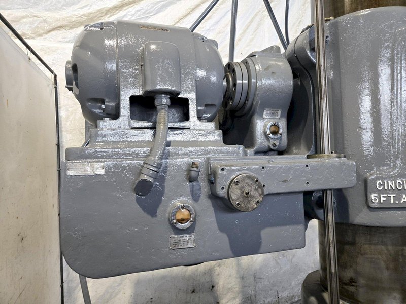 5' X 15" CARLTON MODEL 3A RADIAL ARM DRILL. STOCK # 0654126
