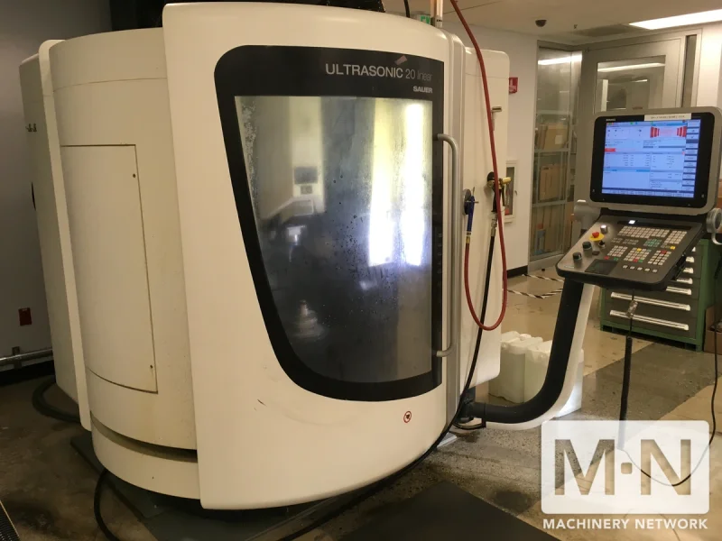 DMG MORI ULTRASONIC 20 LINEAR CNC 5-Axis Vertical Machining Center, 2012