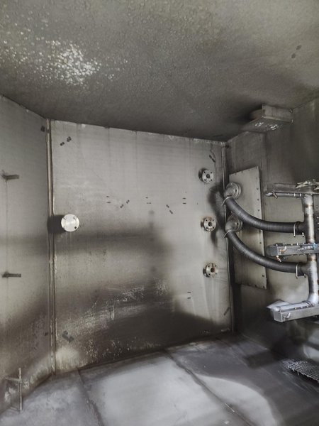 84&quot; TABLE STINGRAY MODEL #SR-8466 STAINLESS STEEL ROTARY TABLE PARTS WASHER, NEW IN 2017: STOCK #22182