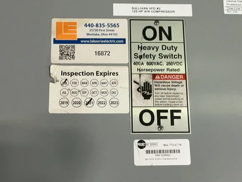 Siemens  400 Amps  Heavy Duty Switch  - Hf365h