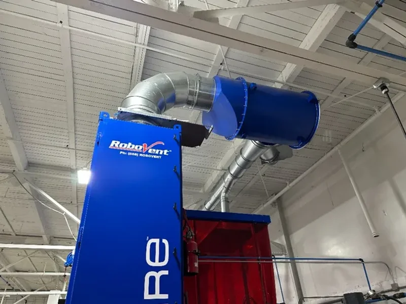 ROBOVENT 15 HP DUST COLLECTOR  -  MLS-01-5500