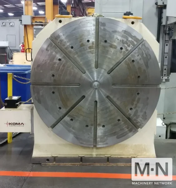 59" Tsudakoma RNCV-1501L CNC Rotary Table - Like New!