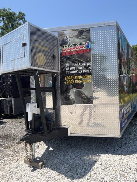 Rock Solid Cargo 8.5ftx20ft GAMING Trailer, 2023