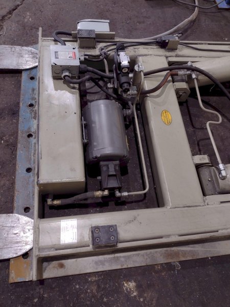 10,000 LBS X 48" X 60" SOUTHWORTH MODEL #T10-90 UPENDER / COIL FLIPPER: STOCK# 3616