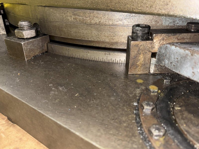 36&quot; X 48&quot; GIDDINGS &amp; LEWIS AIR LIFT ROTARY TABLE: STOCK #23586