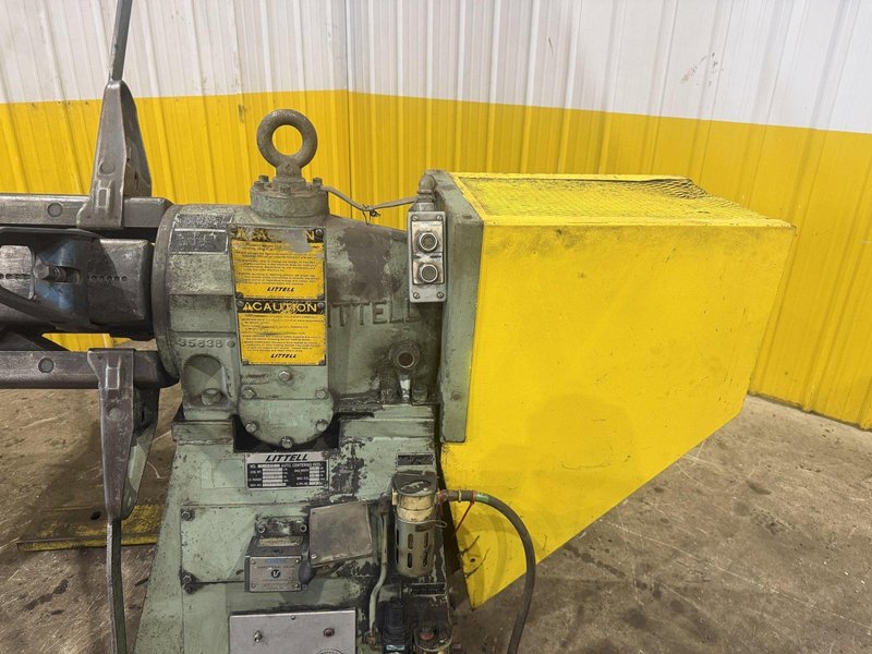 10,000 LBS X 36" LITTELL MODEL #1000 PULL OFF COIL REEL UNCOILER : YOBRO #25422