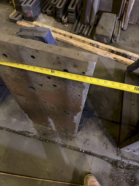 18" WIDE X 36" TALL ANGLE PLATE SET. STOCK #0548126