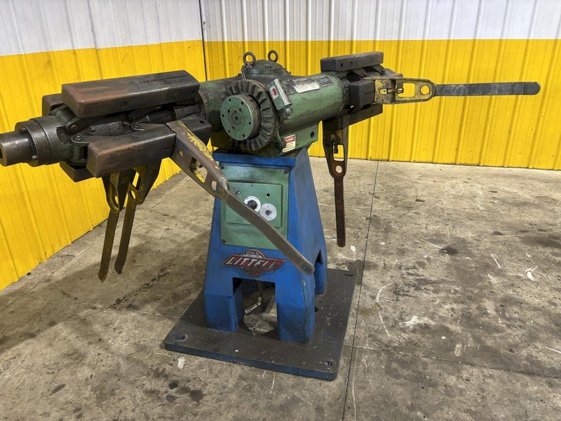 2,000 LBS X 12&quot; LITTELL MODEL #20-12 DOUBLE END PULL OFF UNCOILER COIL REEL: STOCK #23712