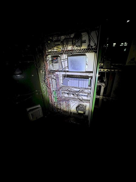 2009 Simpson model mc100 sand cooler s/n snconv-151 with blower and controls