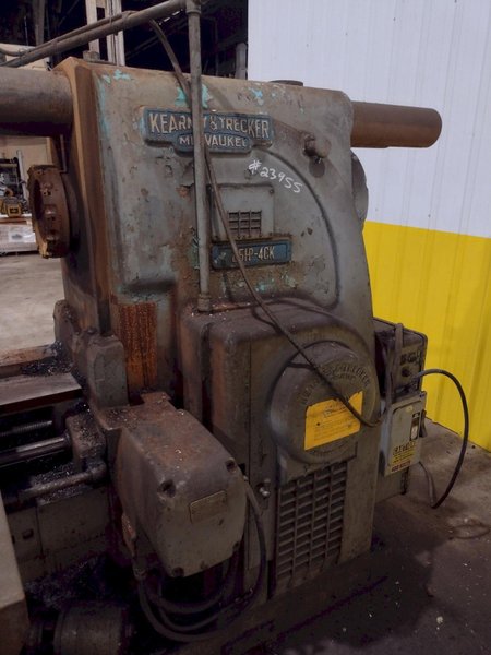 #4 KEARNEY &amp; TRECKER MILWAUKEE MODEL 4CK HORIZONTAL MILLING MACHINE: YOBRO #23955