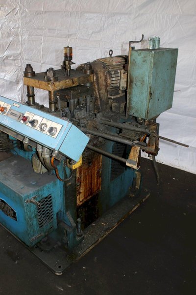 18 TON TISHKEN MODEL # CO-6 -18 4 POST CUTOFF PRESS: STOCK #75279
