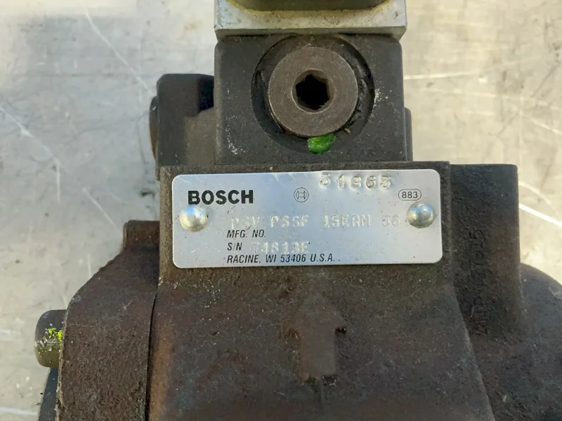 BOSCH HYDRAULIC VARIABLE VANE PUMP  -  PSV PSSF 15ERM 56