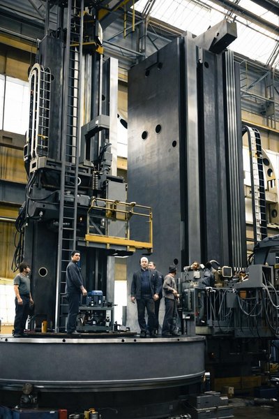 Innse - int &amp; ext milling Ø 9800 mm CNC