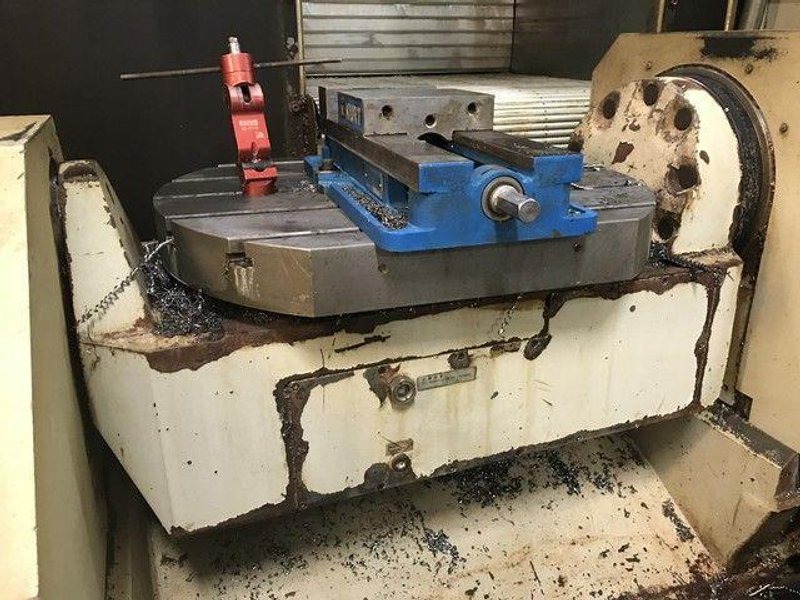 5-AXIS HURCO MODEL VTXU CNC VERTICAL MACHINING CENTER. STOCK # 0311321