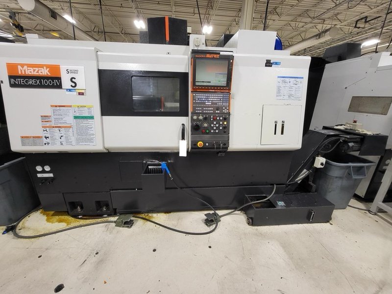 Mazak Integrex 100-4 S Cnc Multi-Tasking Turning Center, 2007