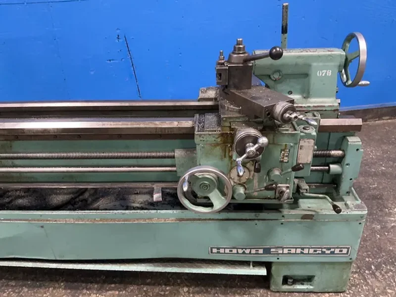 HOWA SANGYO CO., LTD. 18”X55” LATHE  -  HOWA 430X1500