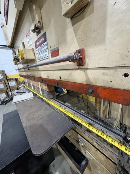 100 Ton x 8′ Niagara HBM-100-6-8 CNC Hydraulic Press Brake – Programmable Backgauge