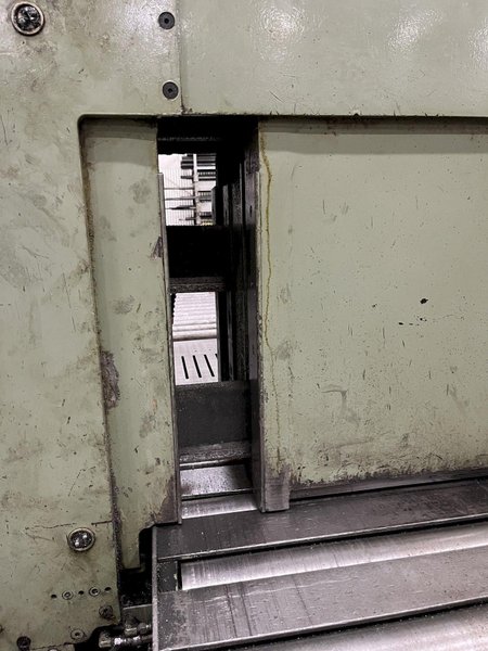 20" X 20" HYD-MECH MODEL #H-20A AUTOMATIC FEED HORIZONTAL H20A BAND SAW, WITH NESTING STOCK #2925