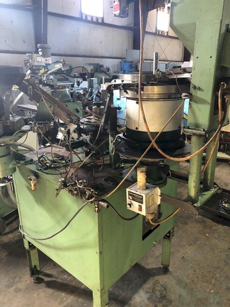 #1015 Kyoei Model SR-15 Micro - Form and Thread Rolling Machine w Sanmei TH1-AV Sems Unit