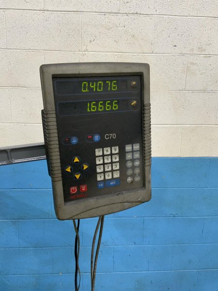 1-1/2 HP BRIDGEPORT RAM TYPE VERTICAL MILL:  STOCK #76551