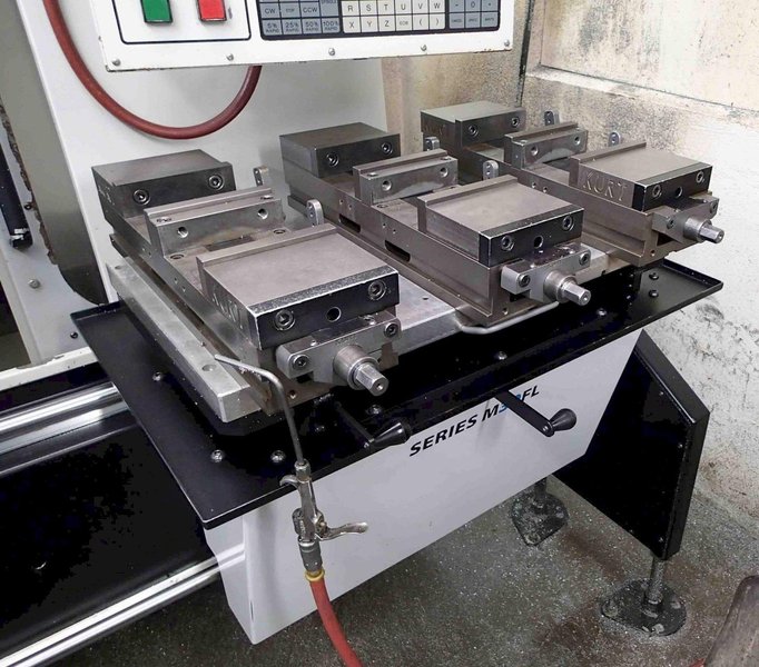 Haas VF-2 VMC, 1994- 4th Axis Ready, Kurt Vise