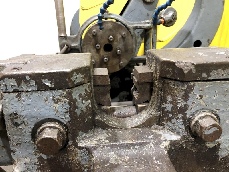 1&quot; LANDIS SINGLE SPINDLE THREADER W/ 8R HEAD: STOCK #19071