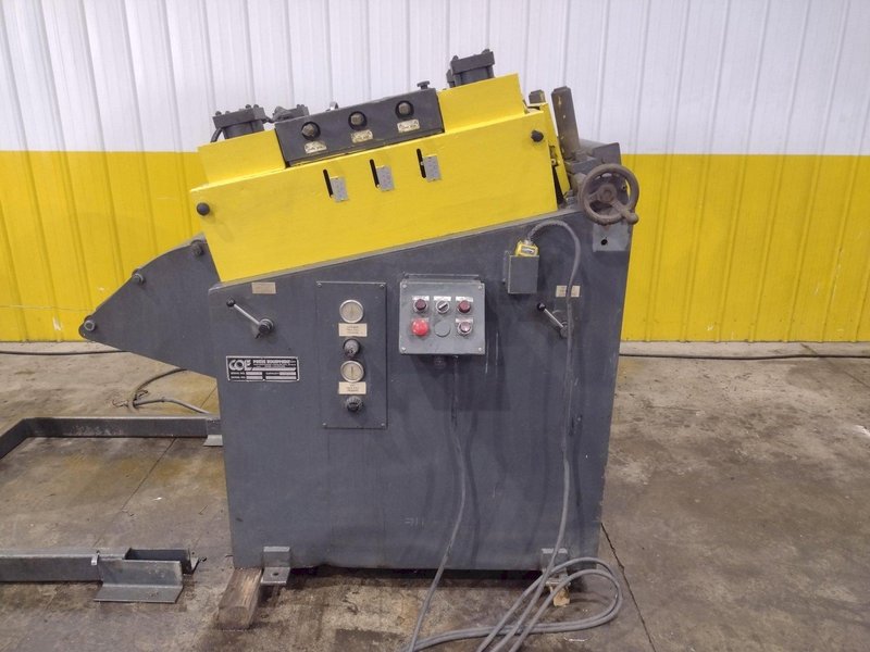 24" X .105" X 8,000 LBS COE CPR-DE DOUBLE END UNCOILER &amp; COE CPPS-PO STRAIGHTENER: YOBRO #24984