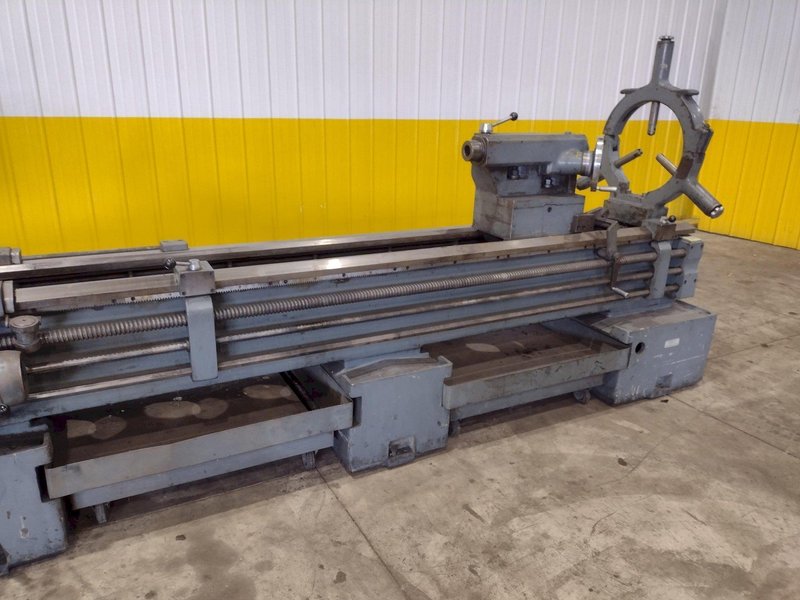 32" X 168" SUMMIT GAP BED ENGINE LATHE. STOCK # 0661425