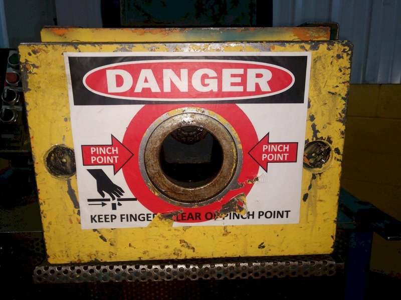 3&quot; EAGLE MODEL #I/O HYDRAULIC END FORMING MACHINE: STOCK #14105