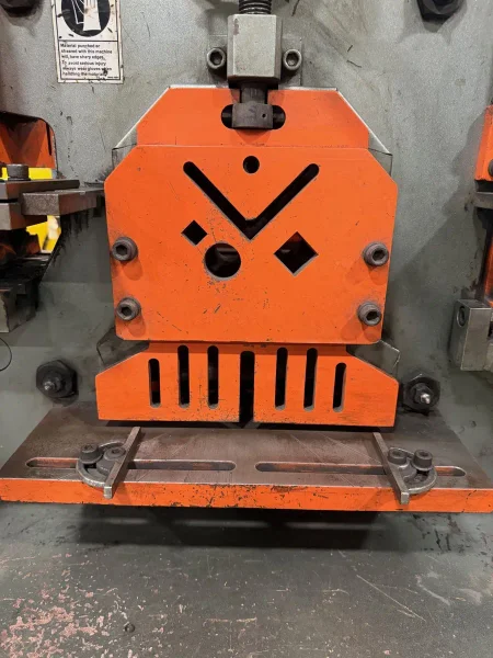 USED SPARTAN 50 TON HYDRAULIC IRONWORKER MODEL IW-50S