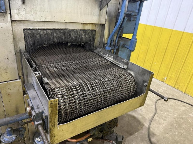 24" WIDE BELT CAE RANSOHOFF 4-STAGE STAINLESS STEEL BELT CONVEYOR PARTS WASHER &amp; RUST INHIBITOR. STOCK # 0545226