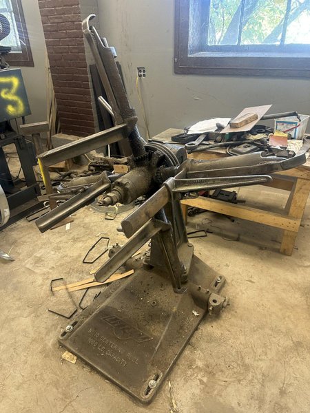 1,000 LB X 12&quot; LITTELL MODEL #10 PULL OFF UNCOILER CENTERING COIL REEL: STOCK #20522